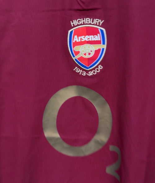 Arsenal 05/06 Home Jersey - Retro Edition