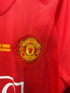 Manchester United 07/08 Home Jersey  -  Retro Edition