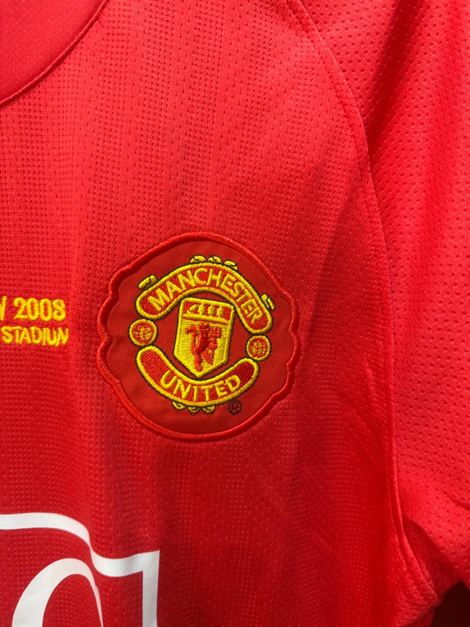 Manchester United 07/08 Home Jersey  -  Retro Edition