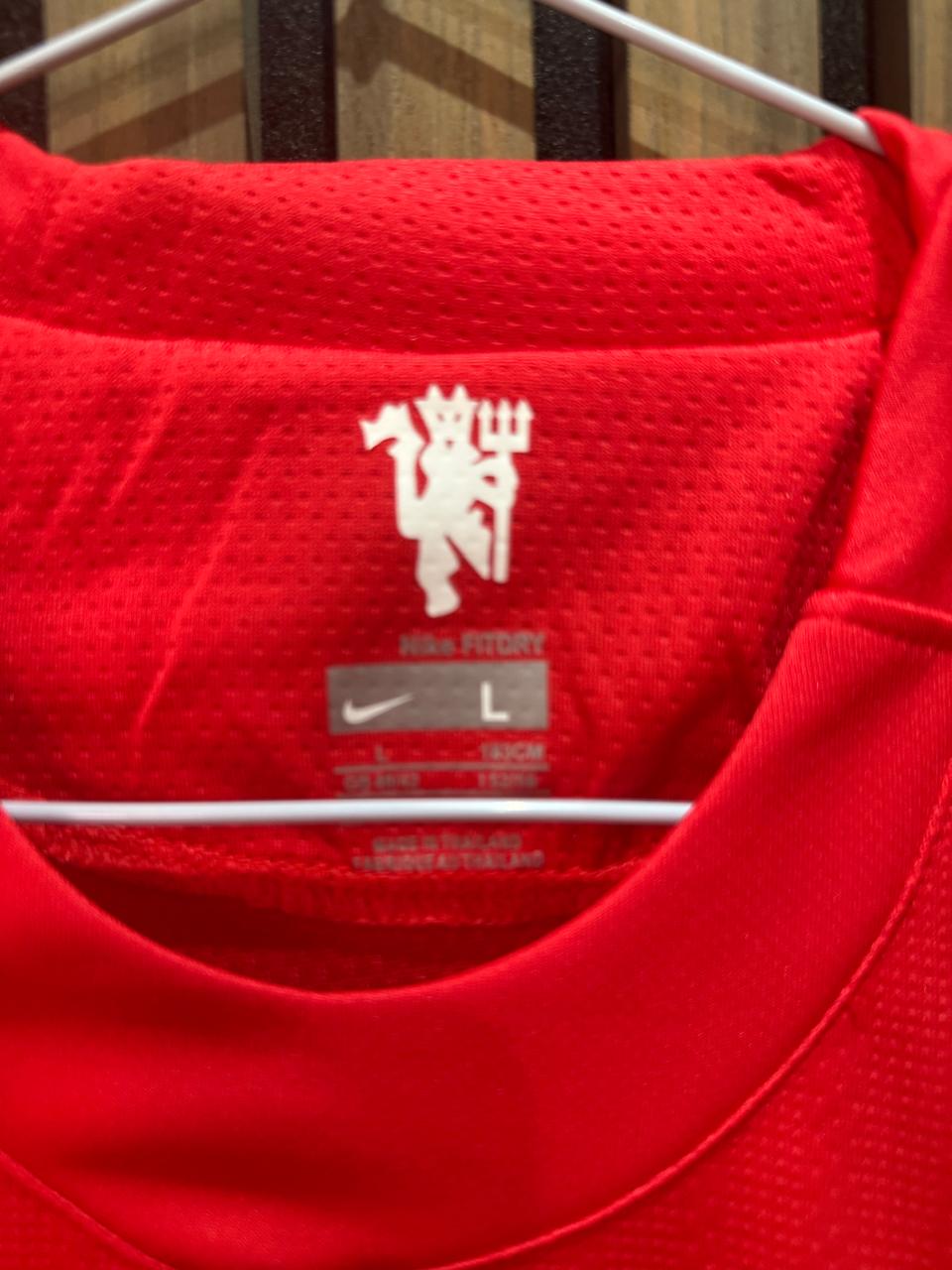 Manchester United 07/08 Home Jersey  -  Retro Edition