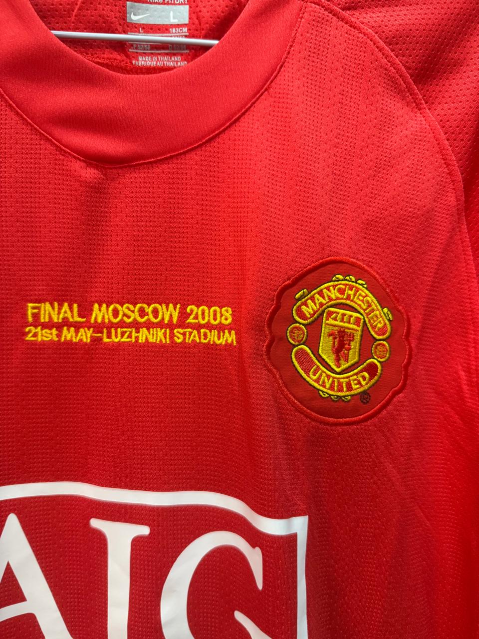 Manchester United 07/08 Home Jersey  -  Retro Edition