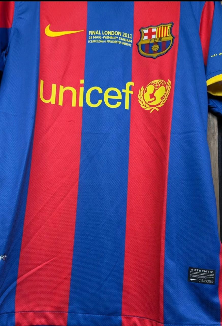 Barcelona 10/11 Home Jersey - Retro Edition