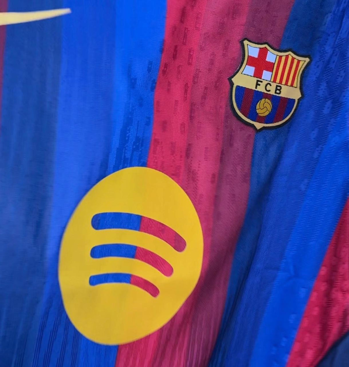 Barcelona Home Jersey 26-27 -  Player Edition