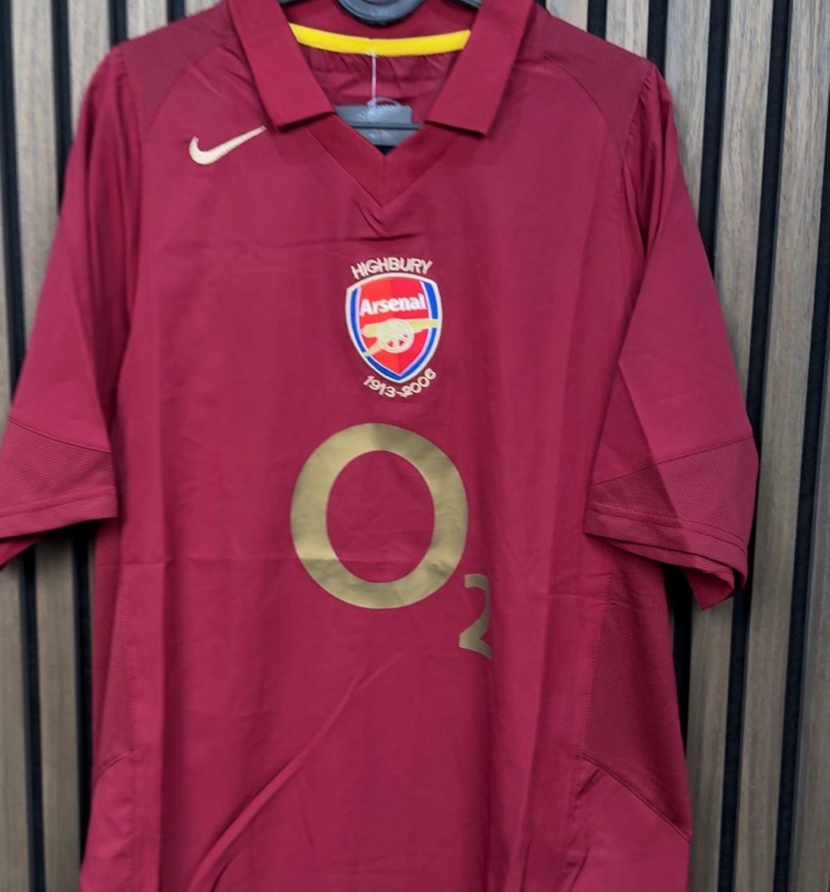 Arsenal 05/06 Home Jersey - Retro Edition