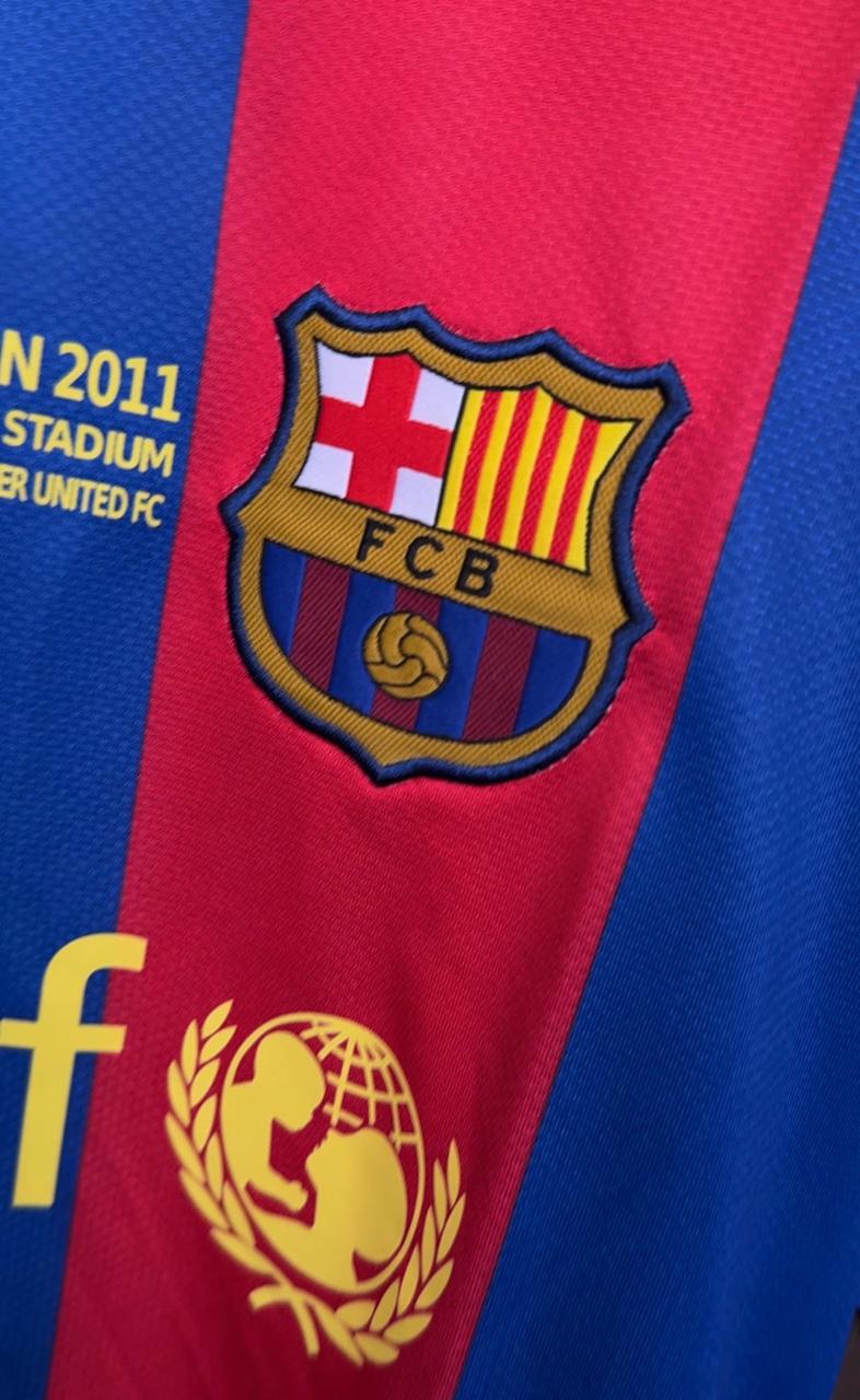 Barcelona 10/11 Home Jersey - Retro Edition